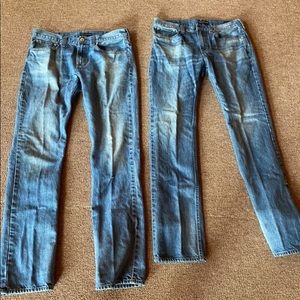Men’s bullhead blue denim jeans